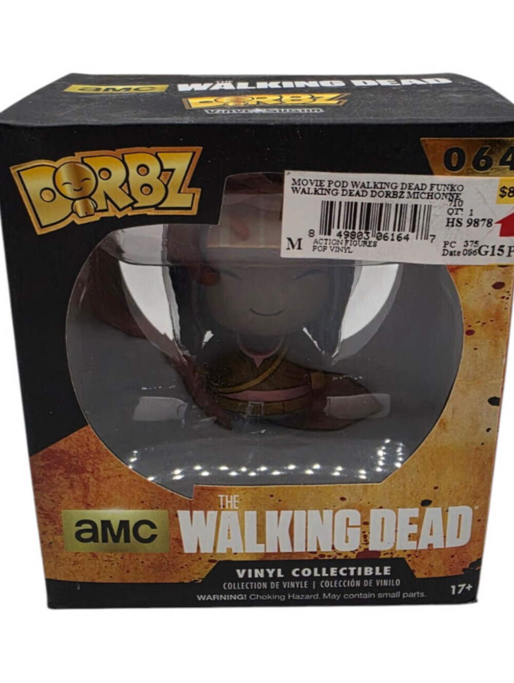 The Walking Dead Michonne Dorbz 064 Vinyl Figure BRAND NEW